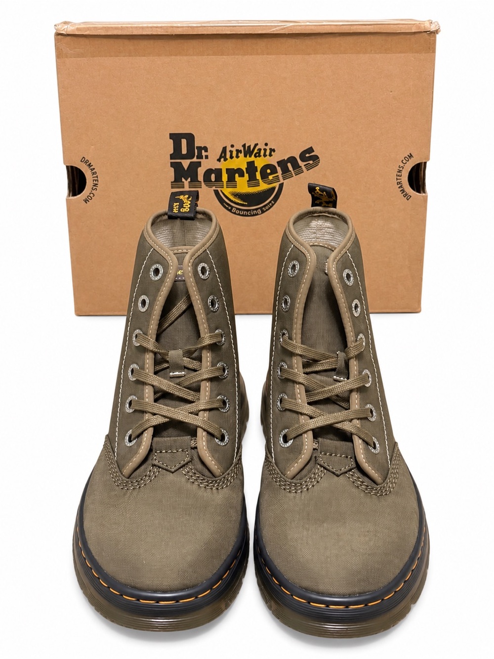 Dr Martens Charlee Chukka Utility Boots DMS Olive Women’s 8 NIB